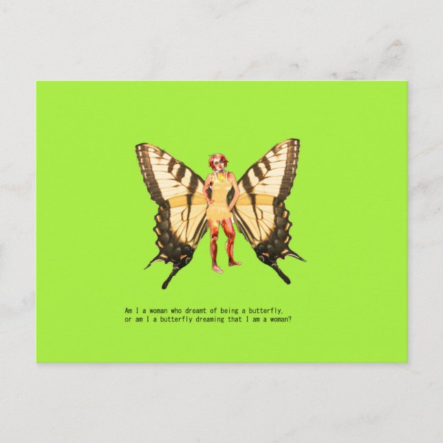 Cartes Pour Fêtes Annuelles Babfly woman (Devant)