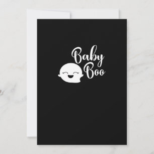 Cartes Pour Fêtes Annuelles Baby Boo Halloween