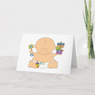 Cartes Pour Fêtes Annuelles Baby Hanoukka