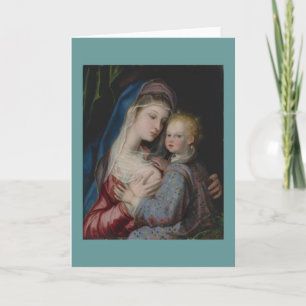 Cartes Pour Fêtes Annuelles Baby Jesus