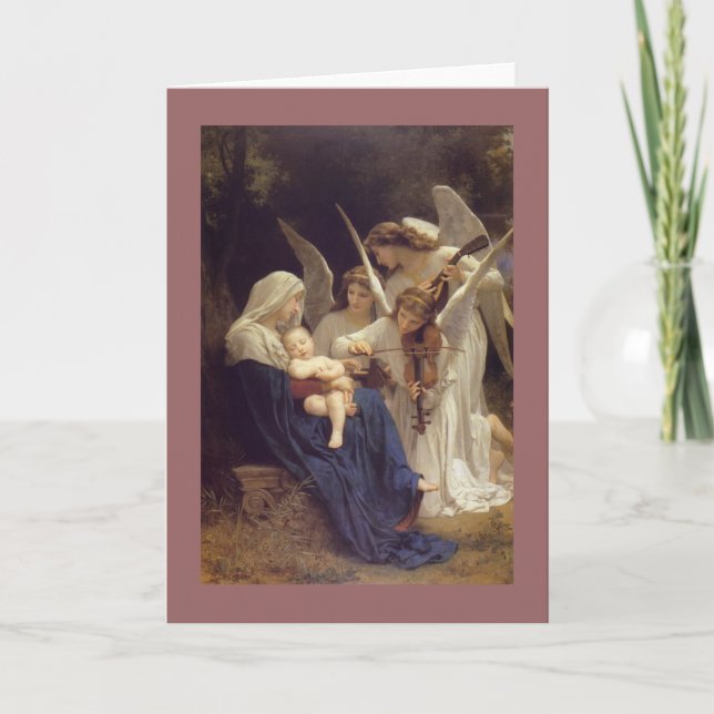 Cartes Pour Fêtes Annuelles Baby Jesus (Devant)