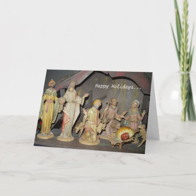 Cartes Pour Fêtes Annuelles Baby Jesus Christmas Card (Devant)