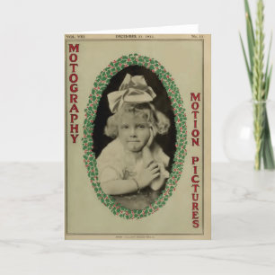 Cartes Pour Fêtes Annuelles Baby Lillian Wade enfant acteur portrait 1912 mign
