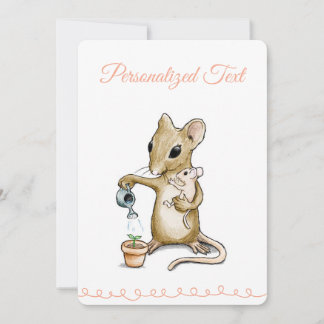 Cartes Pour Fêtes Annuelles Baby Shower Card