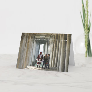 Cartes Pour Fêtes Annuelles Bad Santa