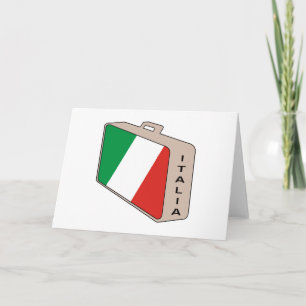 Cartes Pour Fêtes Annuelles Bagage de l'Italie