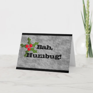 Cartes Pour Fêtes Annuelles Bah, fumiste !