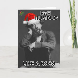 Cartes Pour Fêtes Annuelles Bah Humbug Christmas