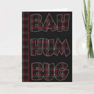 Cartes Pour Fêtes Annuelles Bah Humbug lancé