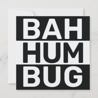 Cartes Pour Fêtes Annuelles Bah mauvaise humeur