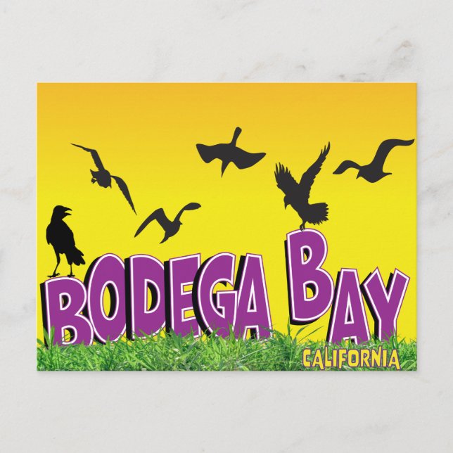 Cartes Pour Fêtes Annuelles Baie de Bodega (Devant)