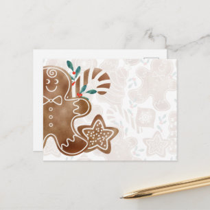 Cartes Pour Fêtes Annuelles Baie de pain d'épice