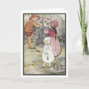 Cartes Pour Fêtes Annuelles Baies d'hiver par Anne Anderson
