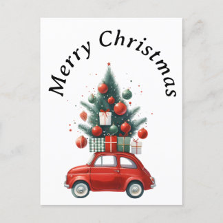 Cartes Pour Fêtes Annuelles Balade de Noël avec cadeaux