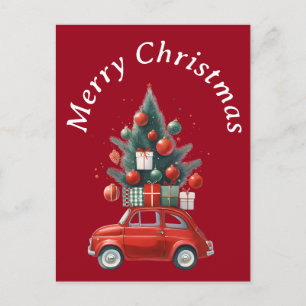 Cartes Pour Fêtes Annuelles Balade de Noël avec cadeaux