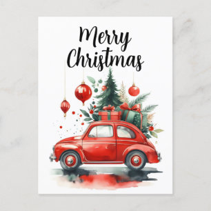 Cartes Pour Fêtes Annuelles Balade de Noël avec cadeaux