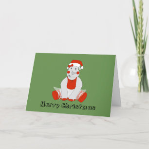 Cartes Pour Fêtes Annuelles Ballerina Rhino - Spécial Noël
