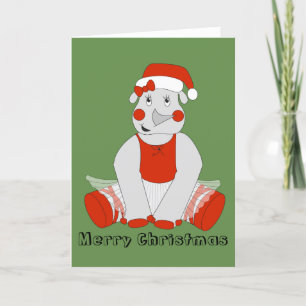 Cartes Pour Fêtes Annuelles Ballerina Rhino - Spécial Noël