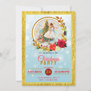Cartes Pour Fêtes Annuelles Ballerine du ballet Casse-Noisette - Fête de Noël