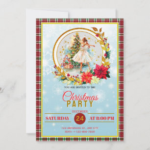 Cartes Pour Fêtes Annuelles Ballerine du ballet Casse-Noisette - Fête de Noël