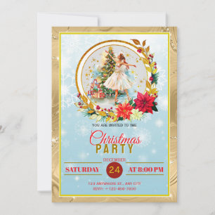 Cartes Pour Fêtes Annuelles Ballerine du ballet Casse-Noisette - Fête de Noël