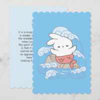 Balnéaire Whimsy Mer-Bunny Adventure