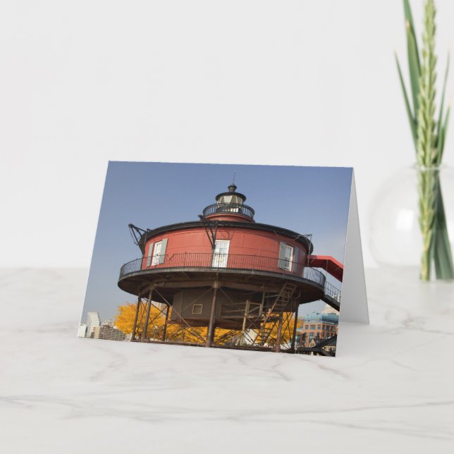 Cartes Pour Fêtes Annuelles BALTIMORE, MARYLAND.États-Unis Knoll de 7 pieds (Devant)