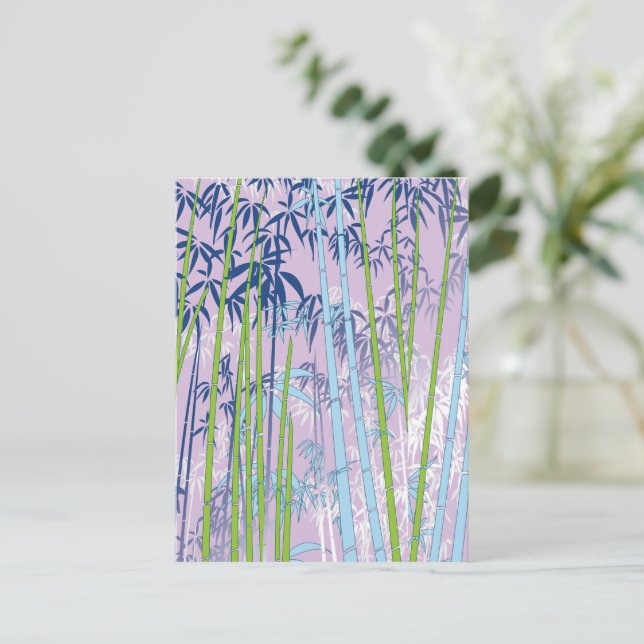 Cartes Pour Fêtes Annuelles Bambou (Debout devant)