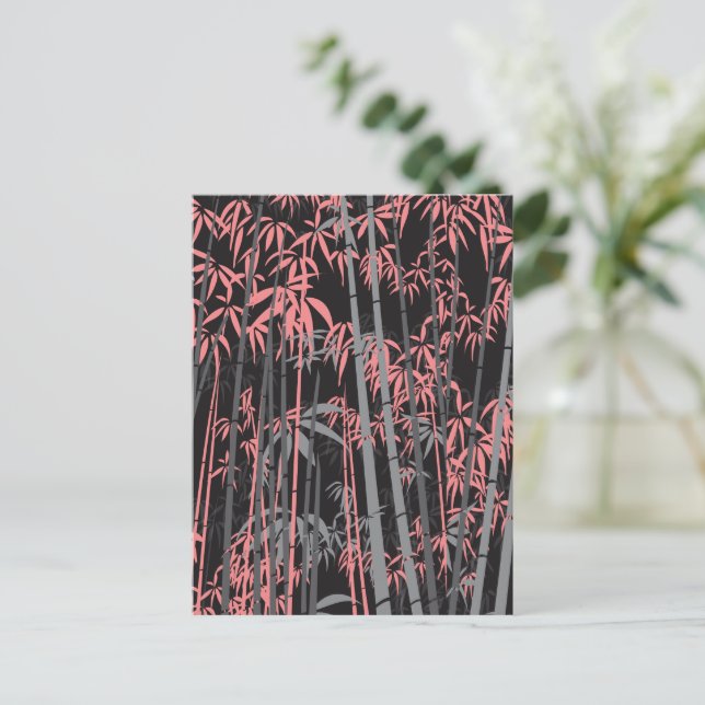Cartes Pour Fêtes Annuelles Bambou 5 (Debout devant)