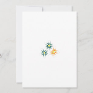 Cartes Pour Fêtes Annuelles Banane jaune, bleu foncé vert, décoratif