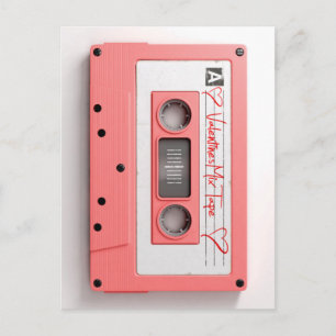 Cartes Pour Fêtes Annuelles Bande de mixage de la cassette audio Valentines vi