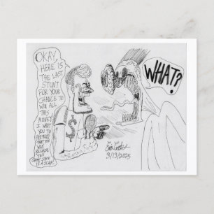 Cartes Pour Fêtes Annuelles Bande dessinée Erica Crooks : Arnaque au jeu télév