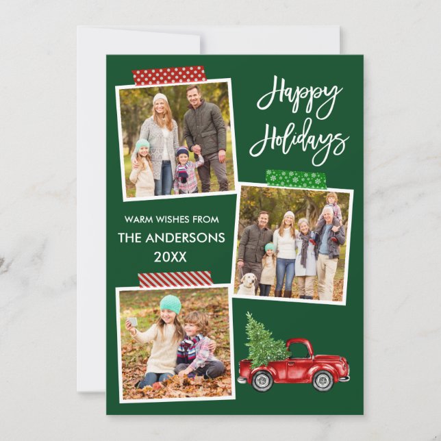 Cartes Pour Fêtes Annuelles Bande Vintage de bande d'embarcation de script de  (Devant)