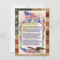 Bannière épangée de l'étoile patriotique américain