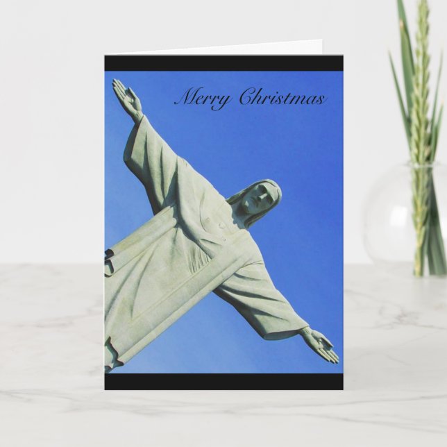 Cartes Pour Fêtes Annuelles baptême de noël (Devant)