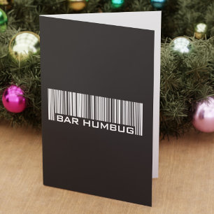 Cartes Pour Fêtes Annuelles Bar Humbug - Autre cadeau de Noël