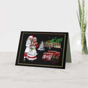 Cartes Pour Fêtes Annuelles Barack et Noël de Michelle Obama