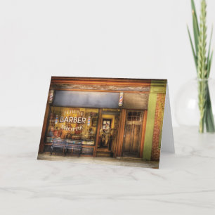 Cartes Pour Fêtes Annuelles Barbier - Towne Barber Shop