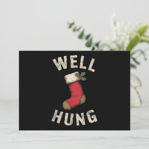 Cartes Pour Fêtes Annuelles Bas de Noël sale bien suspendu Cadeau de vacances