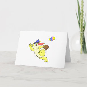 Cartes Pour Fêtes Annuelles Base-ball Pâques