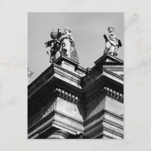 Cartes Pour Fêtes Annuelles Basilique Archipapale de St-Jean de Latran Noir Bl