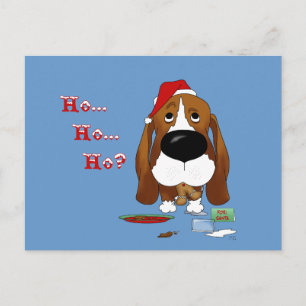 Cartes Pour Fêtes Annuelles Basset Hound Christmas