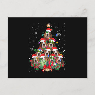 Cartes Pour Fêtes Annuelles Basset Hound Dogs Tree Christmas Pajama Xmas Gifts