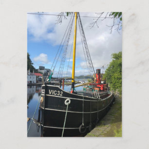 Cartes Pour Fêtes Annuelles Bateau à soufflet Vic32 dans le bassin du canal de