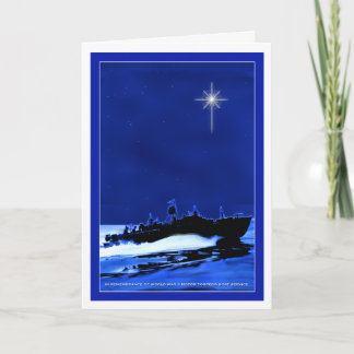 Cartes Pour Fêtes Annuelles Bateau de pinte ChristmasCard 1