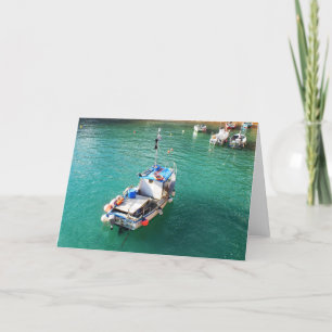 Cartes Pour Fêtes Annuelles Bateaux de pêche à Jersey
