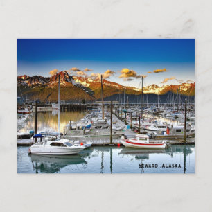 Cartes Pour Fêtes Annuelles Bateaux de Seward, Alaska
