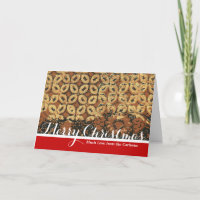 Batik Earthy Grain de Café Élégant Rustique Rugueu