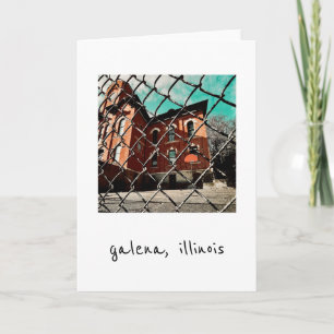 Cartes Pour Fêtes Annuelles bâtiment historique du hall de la galena feehan