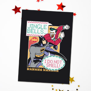 Cartes Pour Fêtes Annuelles Batman   Jingle Bells, Je Ne Sens Pas!